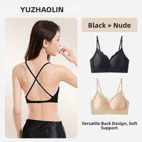 Yuzhaolin | Slim Straps Seamless Invisible Backless Bra