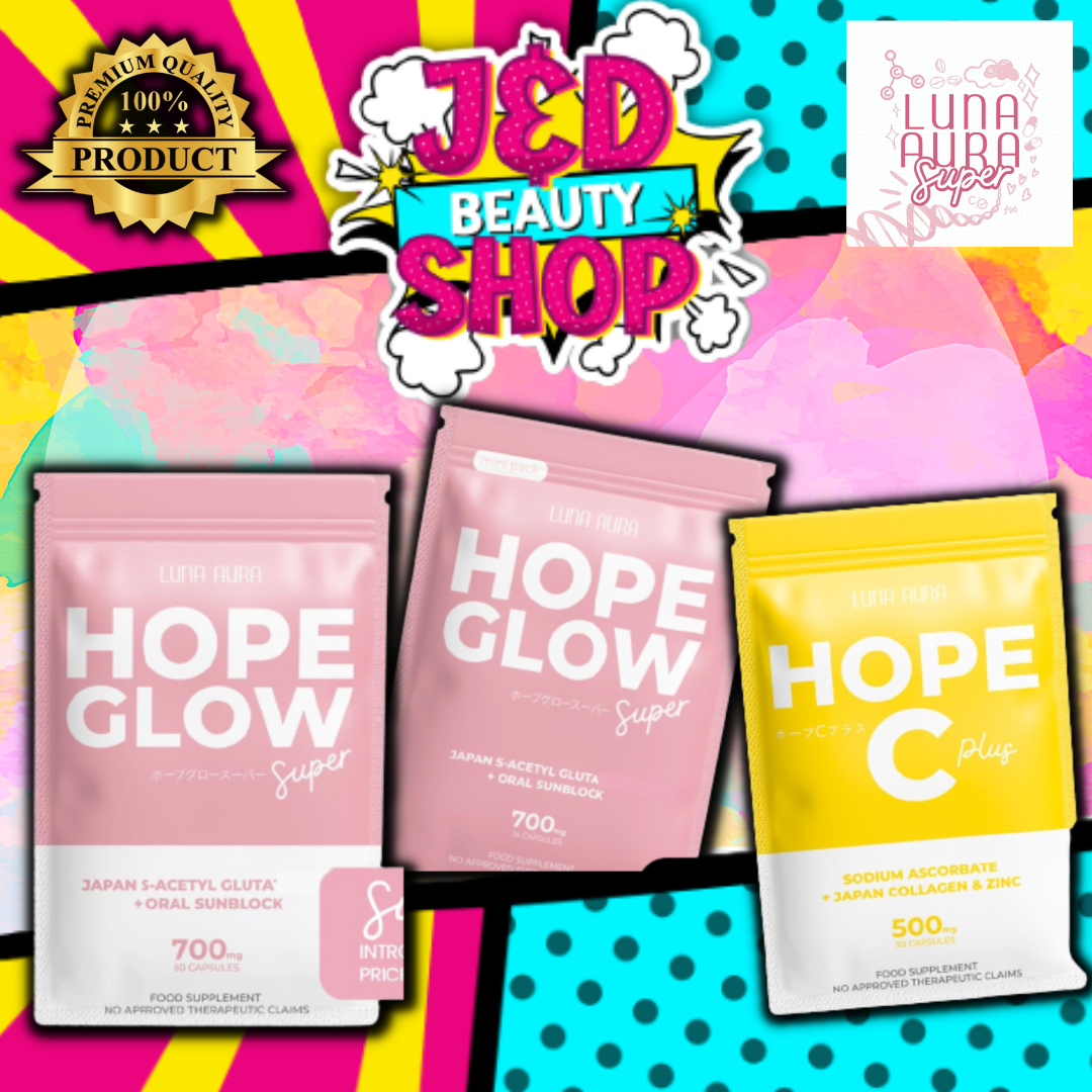 Luna Aura • Hope Glow Super & Hope C-Plus (WITH FREEBIES) ⭐ COD