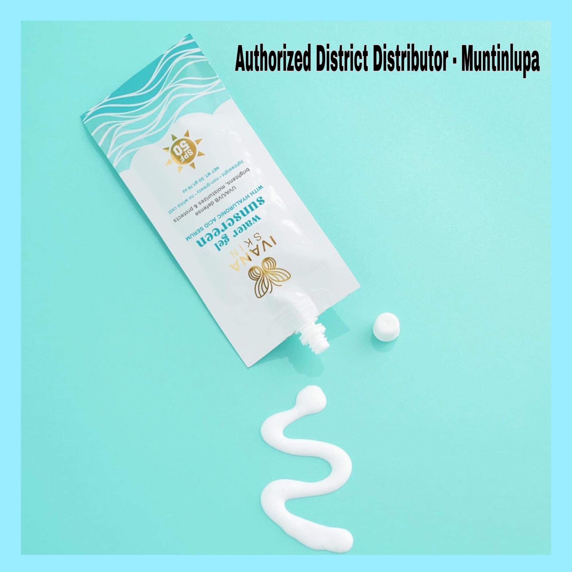 IVANA SKIN Water Gel Sunscreen with Hydraulic Acid Authorized
