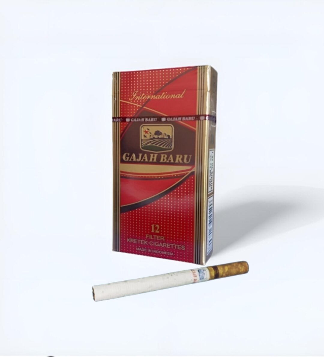 indonesia cigarette price Original Made in Indonesia International 12 Filter Kretek Gudang Baru or  Gajah Baru Organic Classic Clove Cigarettes Hard Pack Kretek Gudang -  Lazada