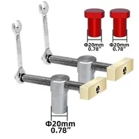Bench Dog Clamps 19MM/20MM Dog Hole Clamp Woodworking Adjustable Workbench Stop Fast Fixed Clip Tenon Stopper Clamping Tools