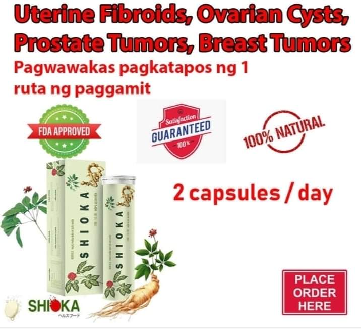 Shioka Uterine Fibroids & Ovarian Cyst Support Effervescent Tablets