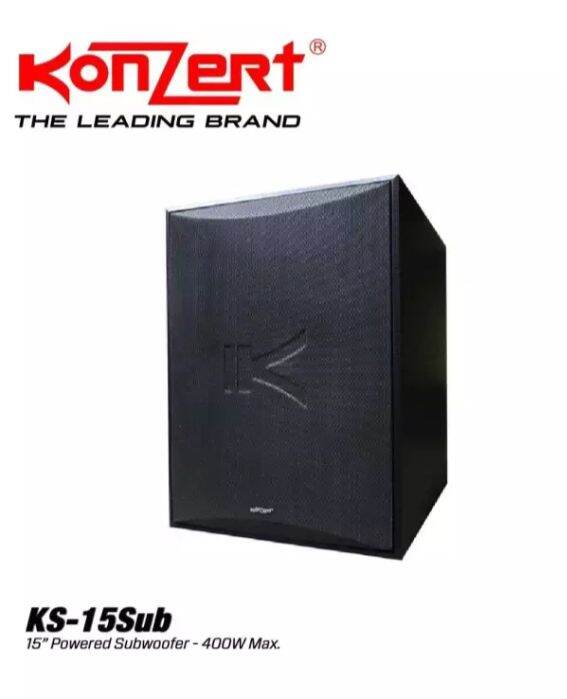 konzert subwoofer 15