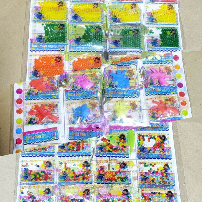 Orbeez or Growing Kisses 20 pcs Lootbag Filler Paninda Party Giveaways Laruan Toys 1 pad bulk orders per box also available on our shop! Paninda Lootbag Filler Party Giveaways Swak sa budget para sa special occasions ng mga kids Kutkutin Candies