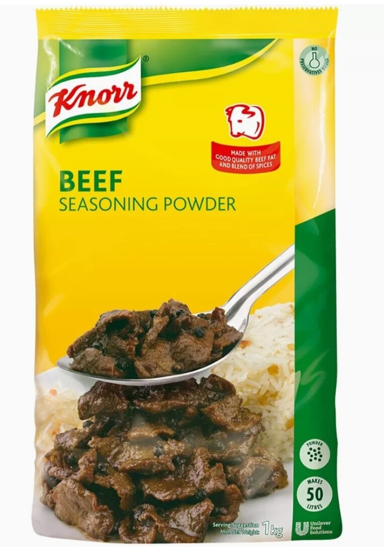 KNORR BEEF SEASONING POWDER 1KG. Lazada PH