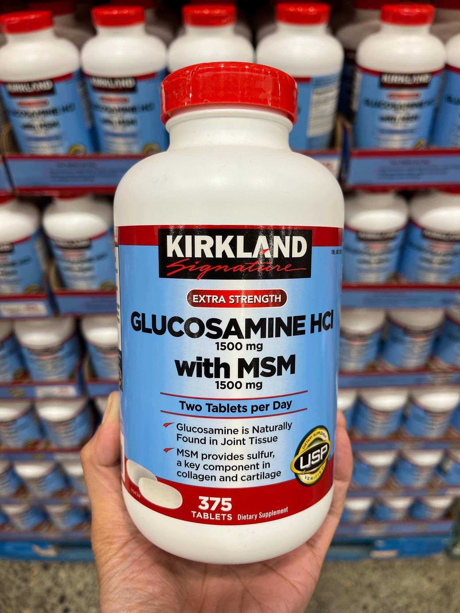Kirkland Glucosamine HCI with MSM EXP.NOV.2025 Lazada PH