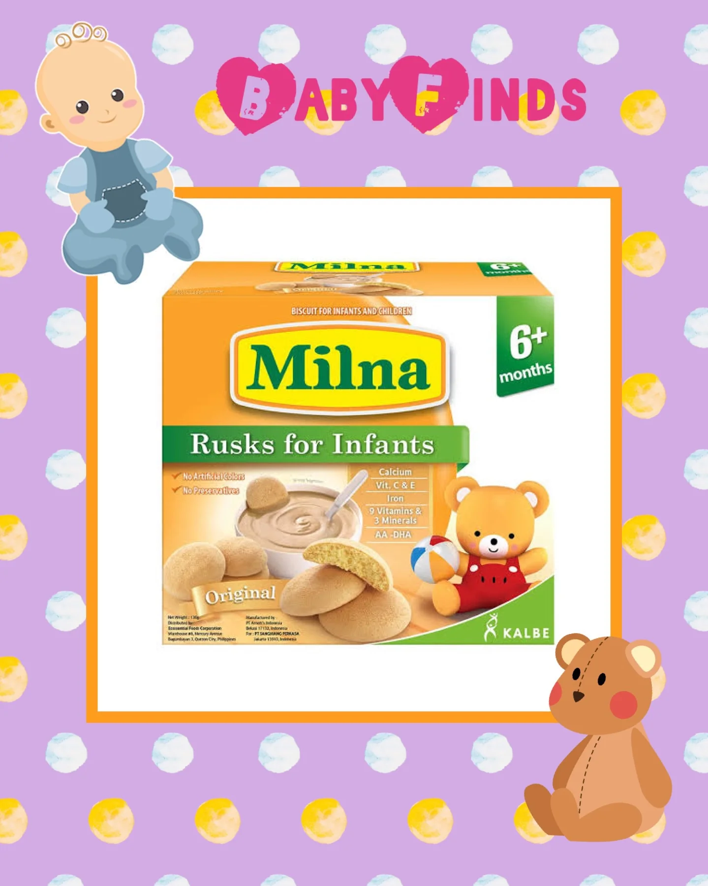 Milna Baby Biscuits (Original)