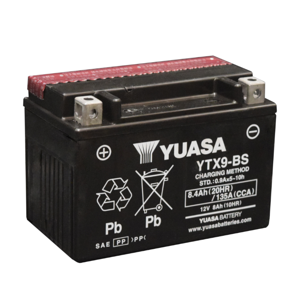 Motorcycle Yuasa Battery YTX14-BS Wunderlich BMW