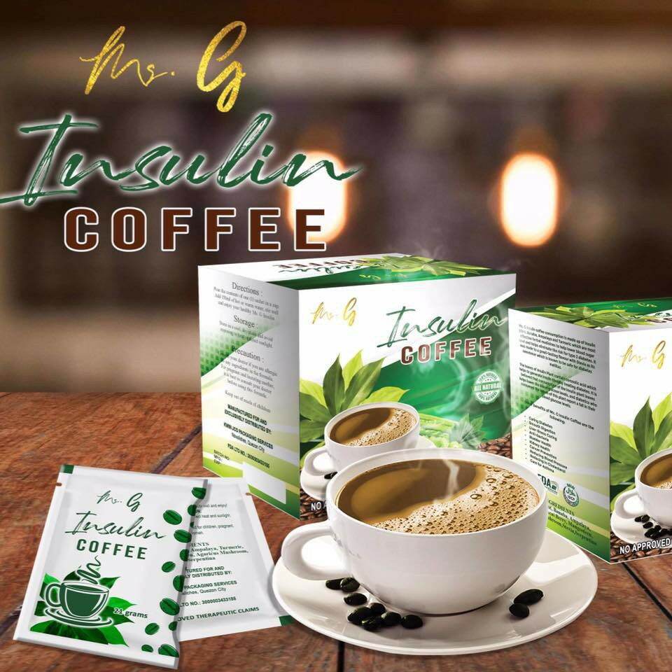 Insulin Coffee 100 FDA Approved and Effective 10sachet in 1box Lazada PH