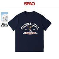 spao | Cotton Print Fashion Couple T-shirt
