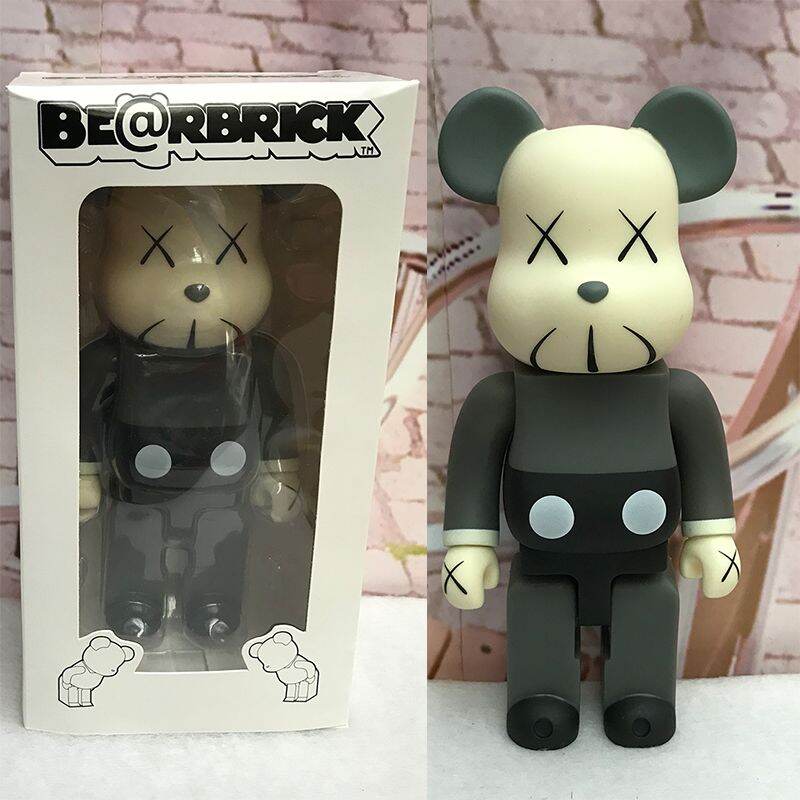 Bearbrick 400% Oso Violento Bloque De Construcción Figura De Oso Odelo Coleccionable Hecho A