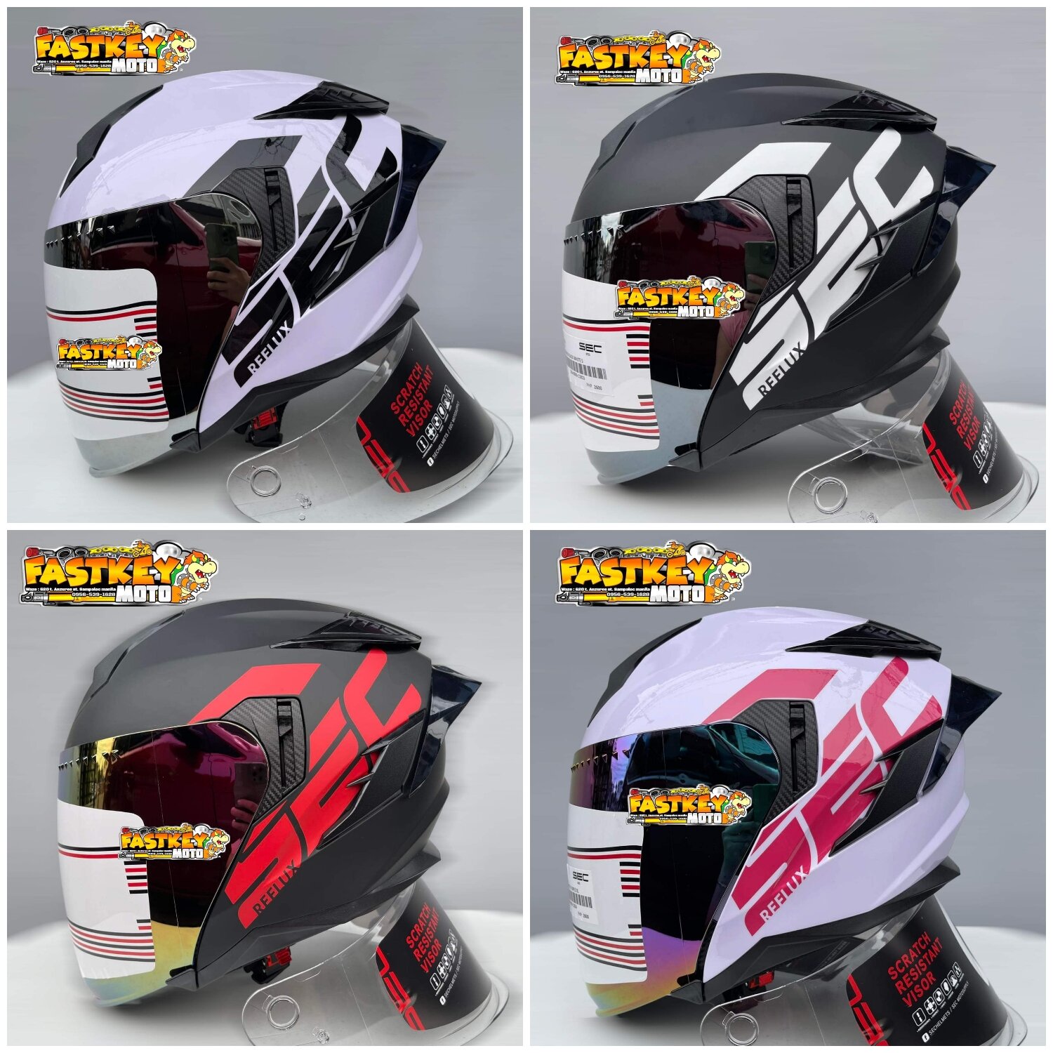 Sec Reflux 2023 V2 Halfface Helmet