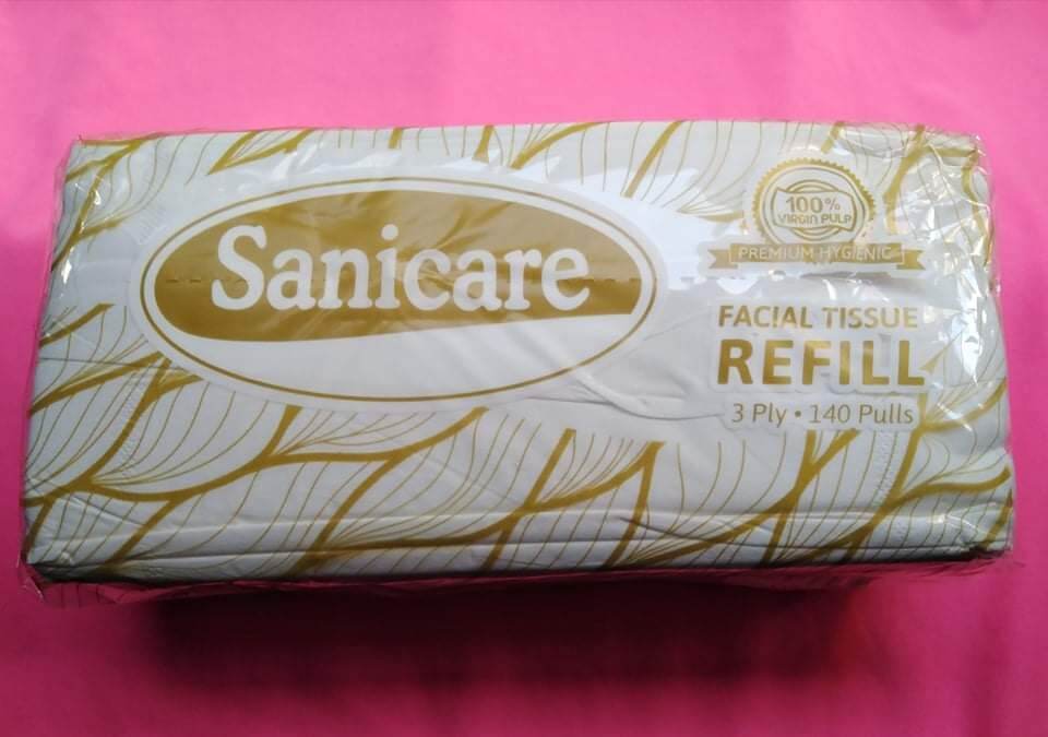 Sanicare Facial Tissue Refill Pack 3ply 140pulls Lazada PH