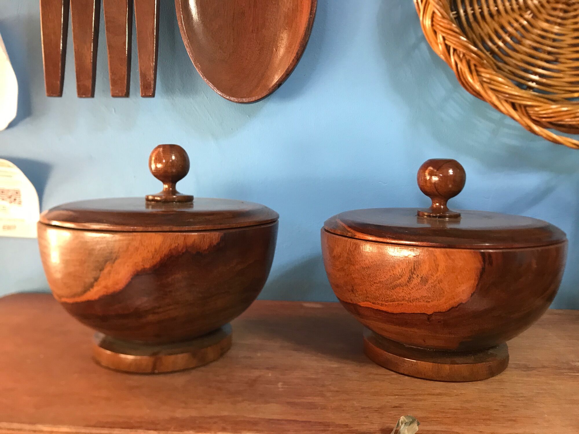 WOODEN RICE BOWL 8x5inch MADE OF MAGKUNO Lazada PH