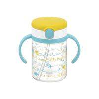 Richell AQULEA Clear Straw Bottle Mug / Straw Cup 200 ml for Babies ~7-Months and Up