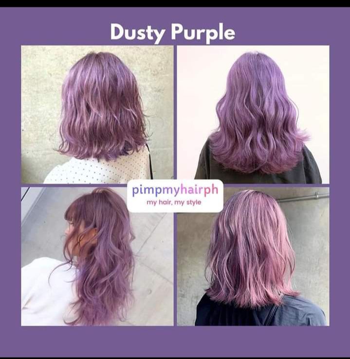DUSTY PURPLE HAIR DYE HAIR COLOR / TREATMENT BY KLEUR PIMPMYHAIR | Lazada PH