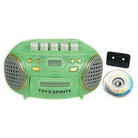 MOYINGXIONG | Mini Vintage CD Player Transparent Colored Gashapon