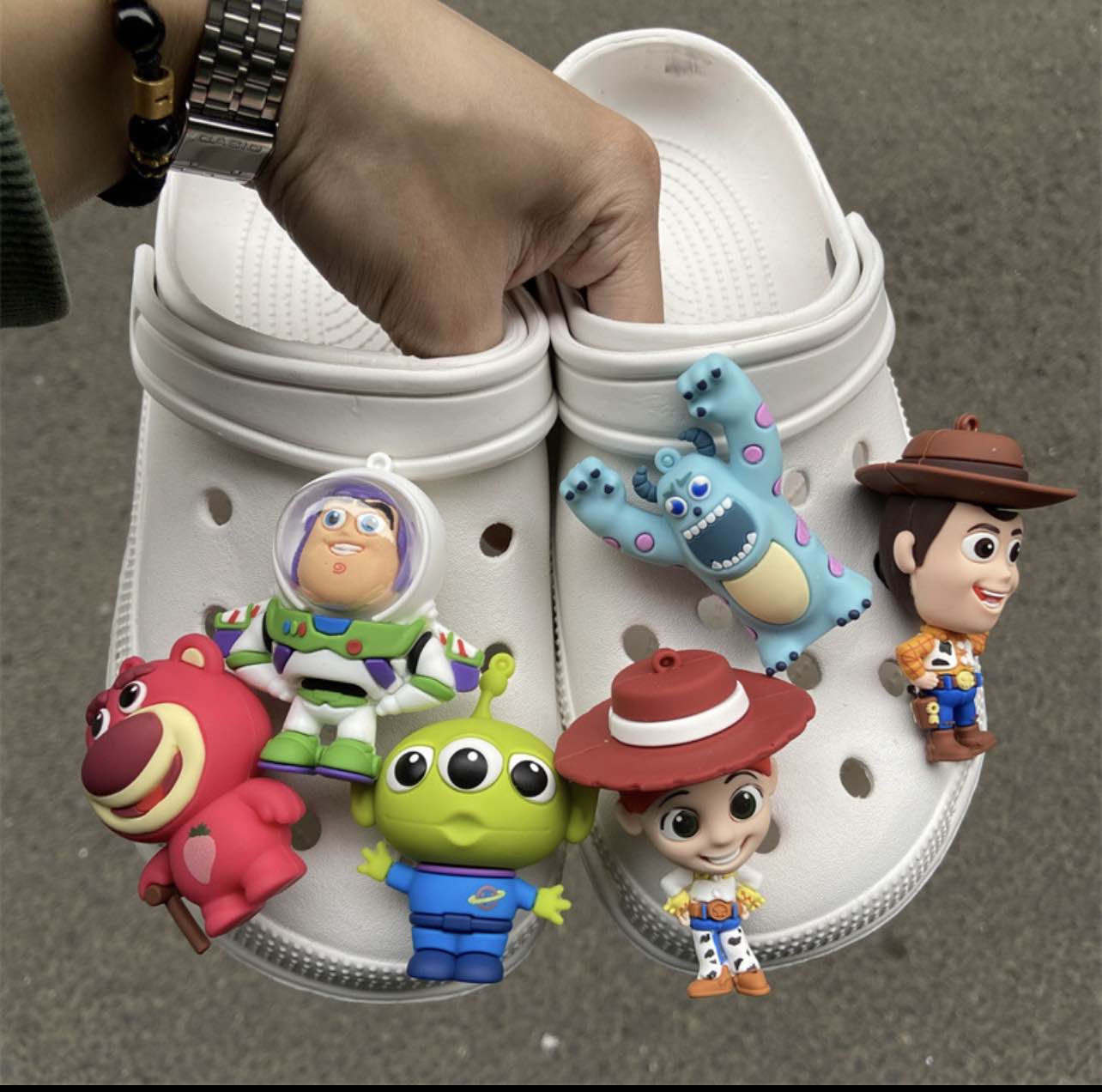 Toy Story Croc Charms 