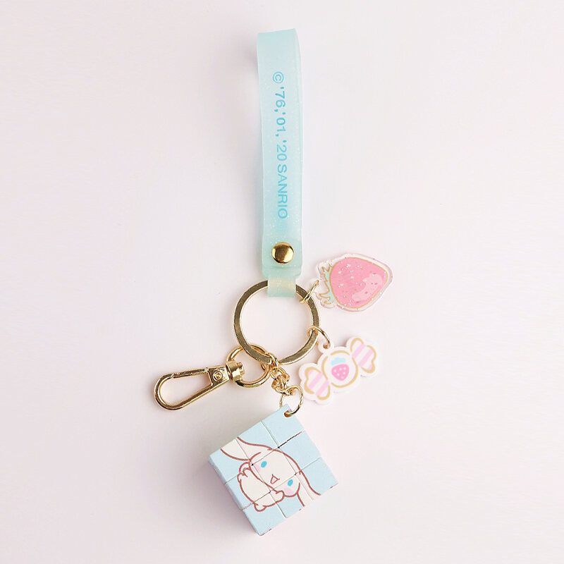 ice bear keychain miniso