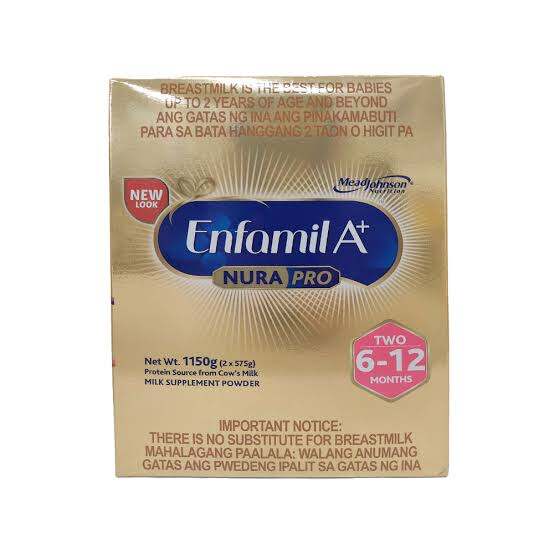 ENFAMIL A+ NURAPRO INFANT FORMULA MILK Supplement POWDER FOR 6-12 MONTHS 350g