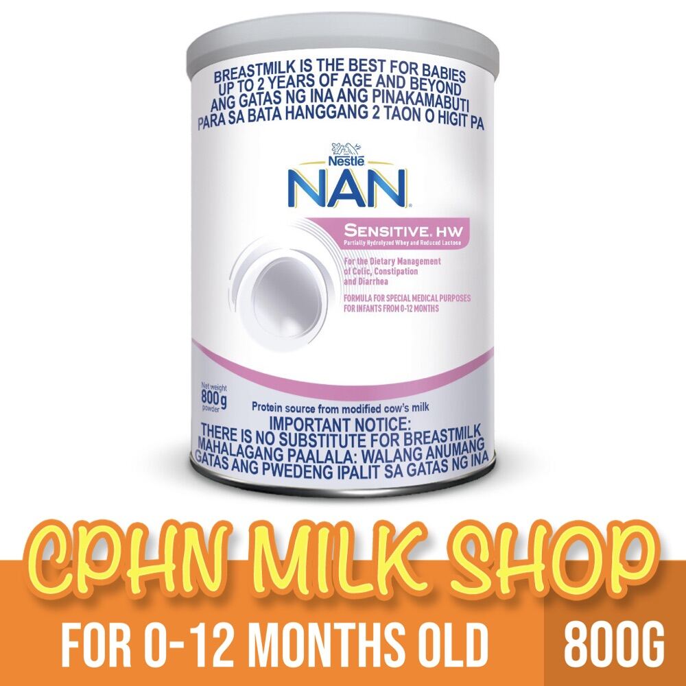 NAN Sensitive 800g 0-12 Months Old Infant Formula | Lazada PH