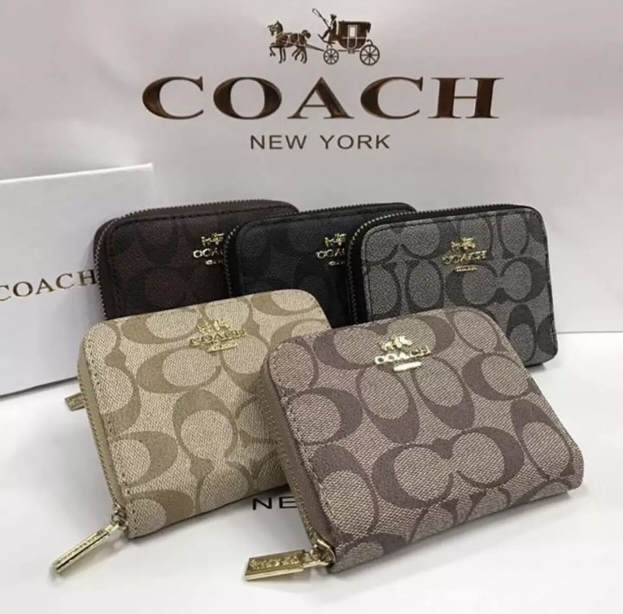 coach wallet cost