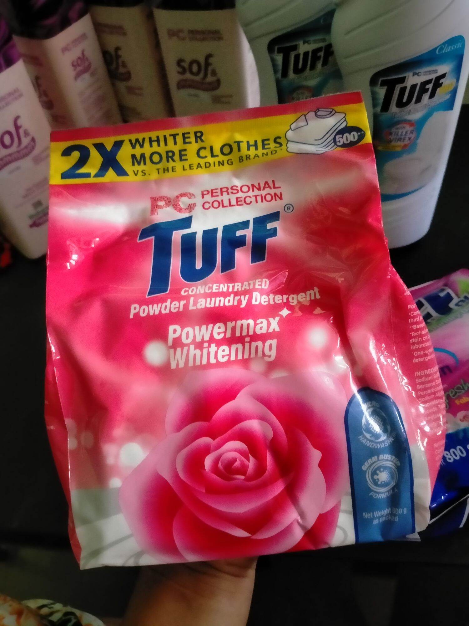 Personal Collection Products Sof&Mmmm Fabric Conditioner/ Tuff TBL/ Tuff CPD/ Tuff DWL. 