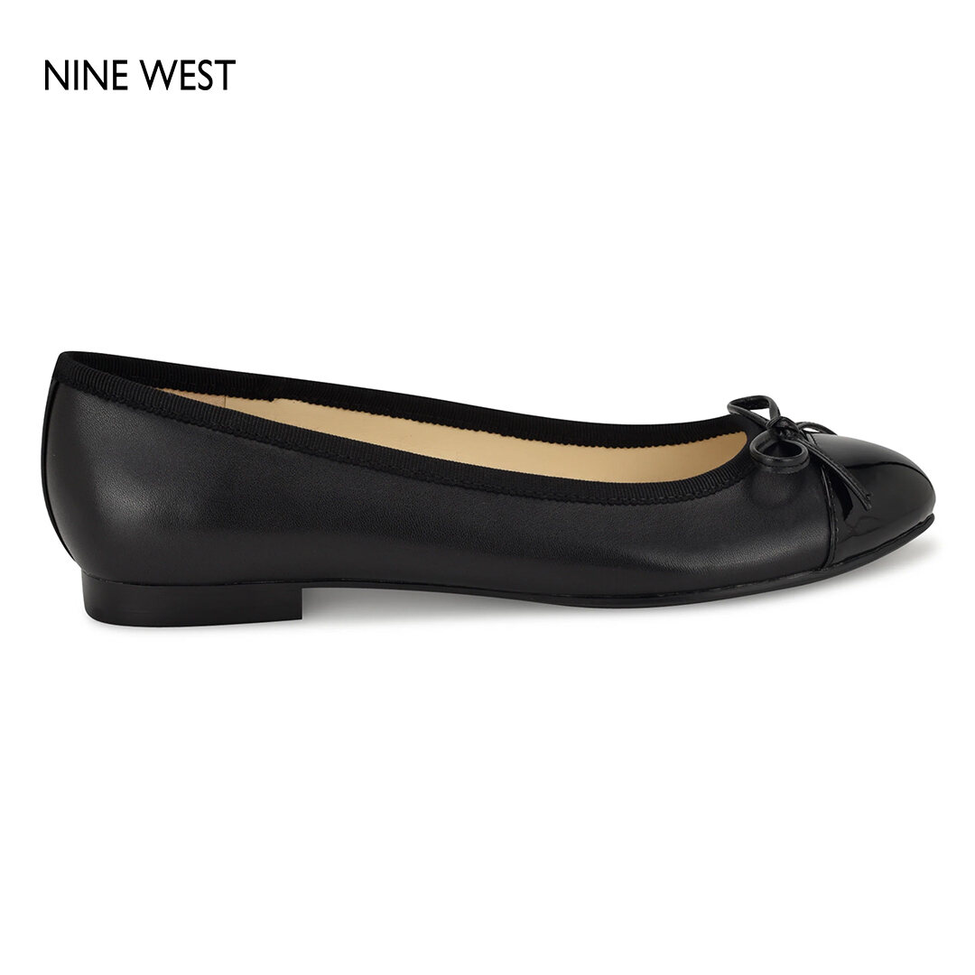 Nine West Jolee Cap Toe Ballet Flats Black Lazada PH