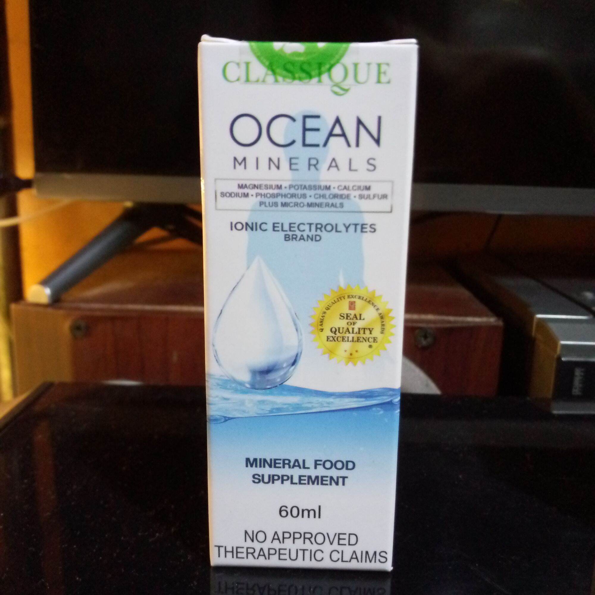 OCEAN MINERALS by Classique Herbs 60ml BIG bottle & 30ml Small bottle. 