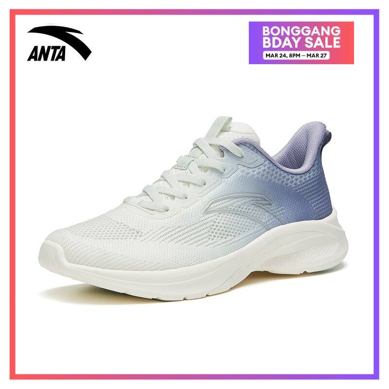 ANTA Women Lightweight & comfortable Basic Running Shoes