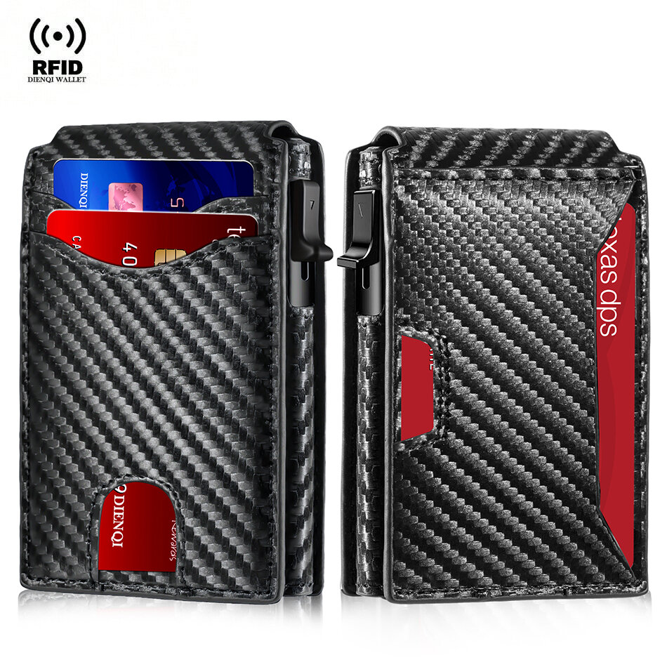 PROfezzion Double Sided Magnetic Phone Wallet, RFID Blocking Snap-on Hard Shell Card - View #5