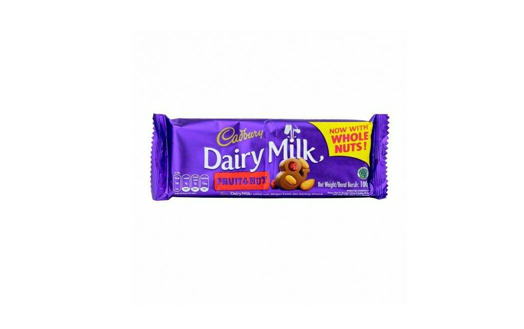 Cadbury Dairy Milk Fruit and Nut 100g Lazada PH