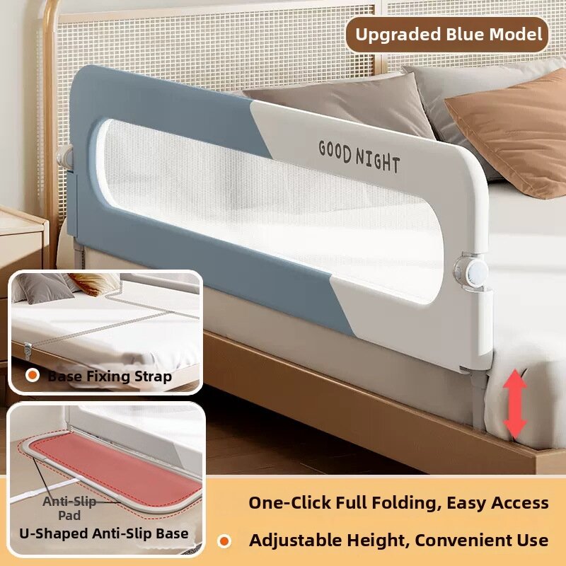 MLZH | Folding Fall Protection Baby Bed Guardrail