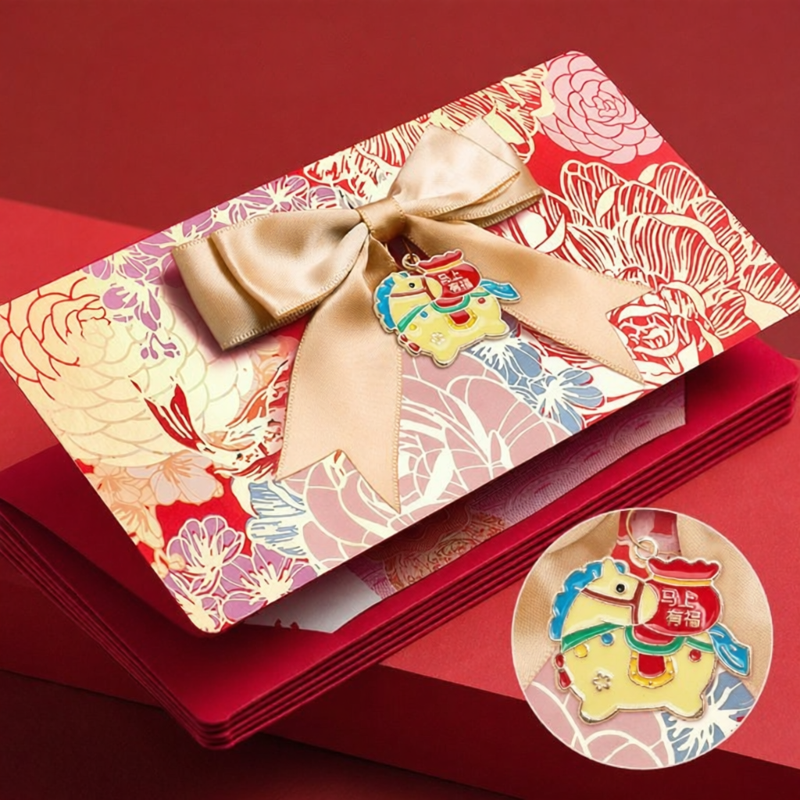 LORiCA | Creative Fold Birthday Gift Red Envelope