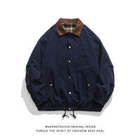 WUKONGYOUHUO | Retro Trendy Workwear Style Unisex Spring Autumn Loose Jacket