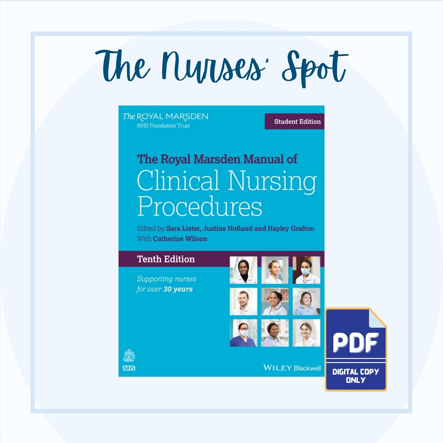 The Royal Marsden Manual of Clinical Nursing Procedures 10th Edition Student Edition Lazada PH