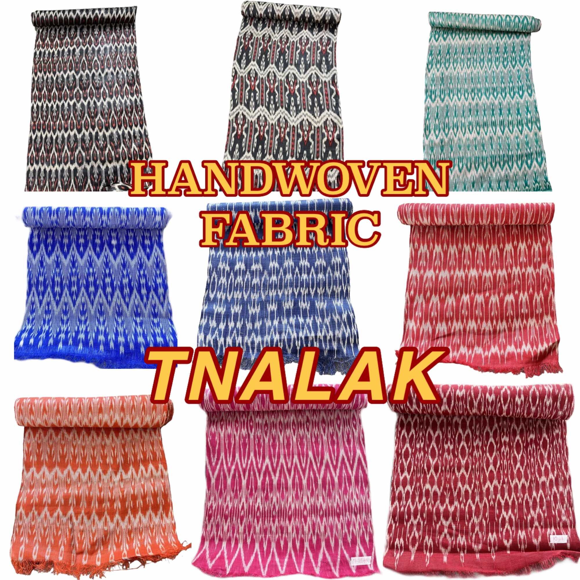 HANDWOVEN FABRIC Tnalak Tinalak Fabric / T’boli Costume / Abaca Native / Runner Wall Decor Hang