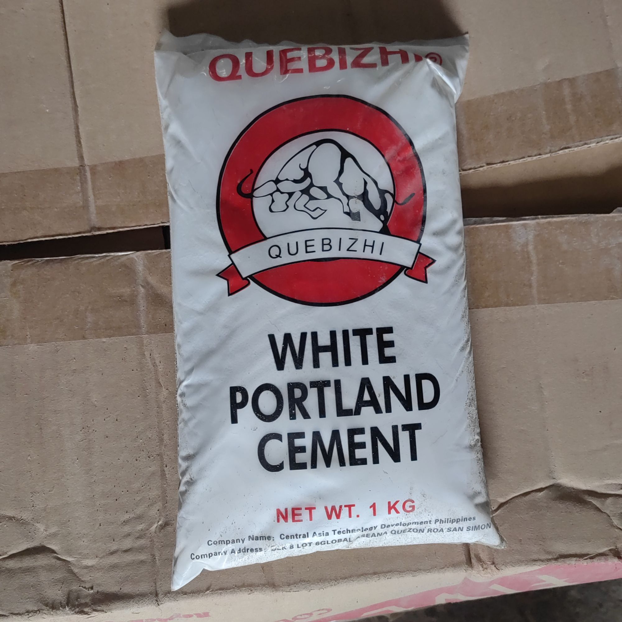 Nov Tek White Cement Colored White Cement  per/bag 2Kilo