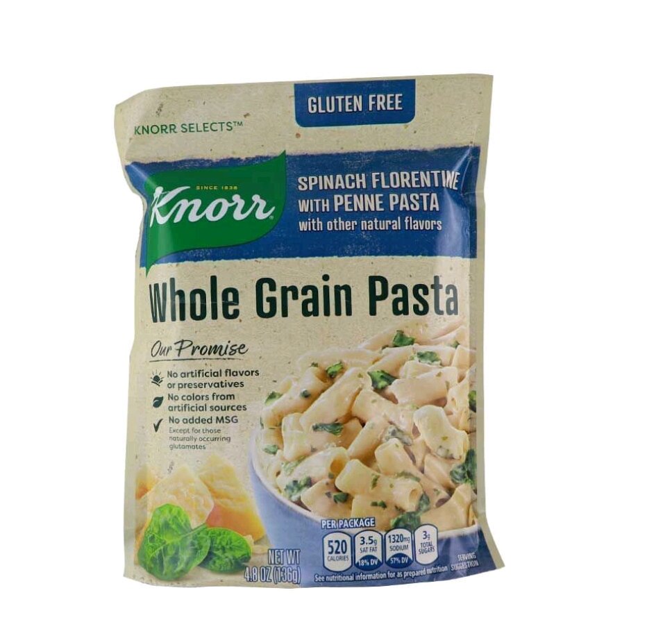 Knorr Gluten Free Spinach Florantine With Penne Pasta 136g Lazada PH