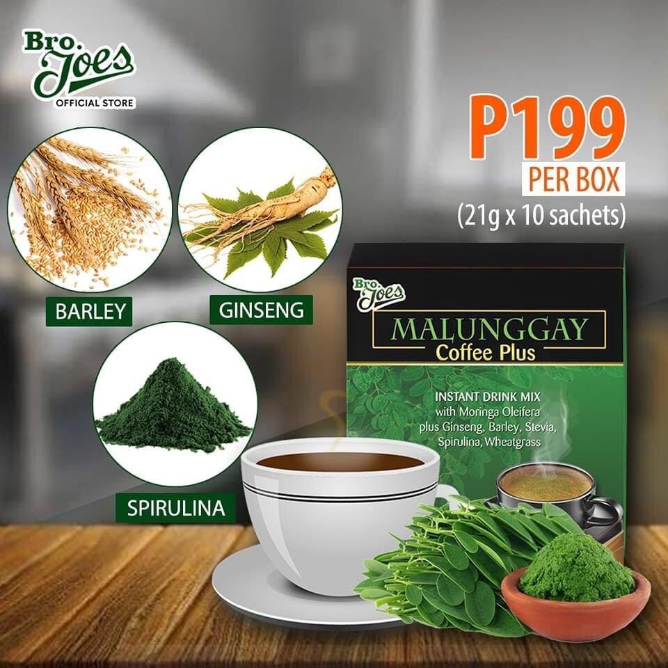 Bro. Joe’s Malunggay Coffee Plus Lazada PH