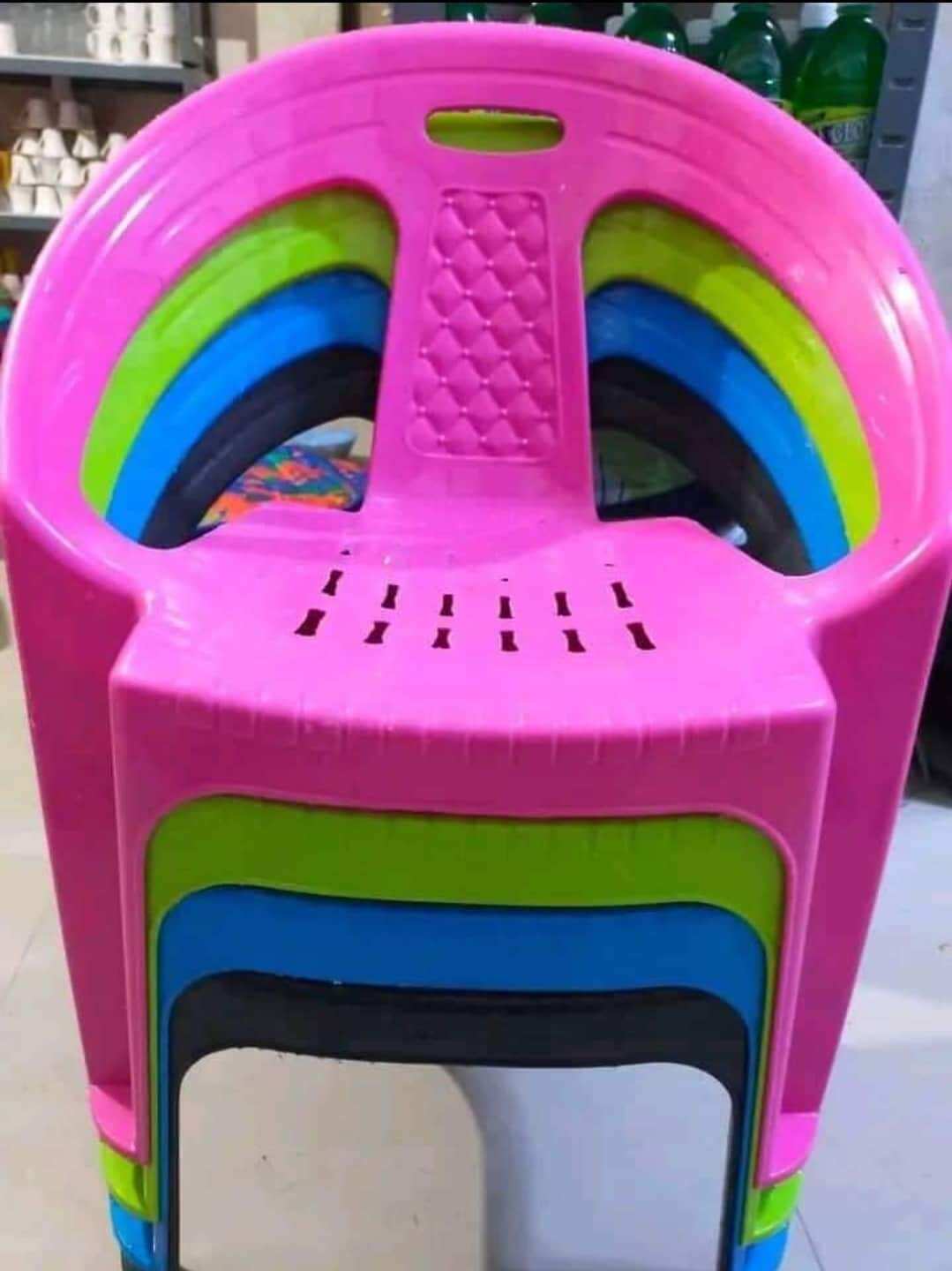 COLORED KIDDIE CHAIR HEAVY DUTY