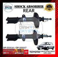 SHOCK ABSORBER TOYOTA COROLLA BIG BODY 1991-2001 REAR PART NO: OP-333116 / OP-333117 ″OPTIMUM BRAND″