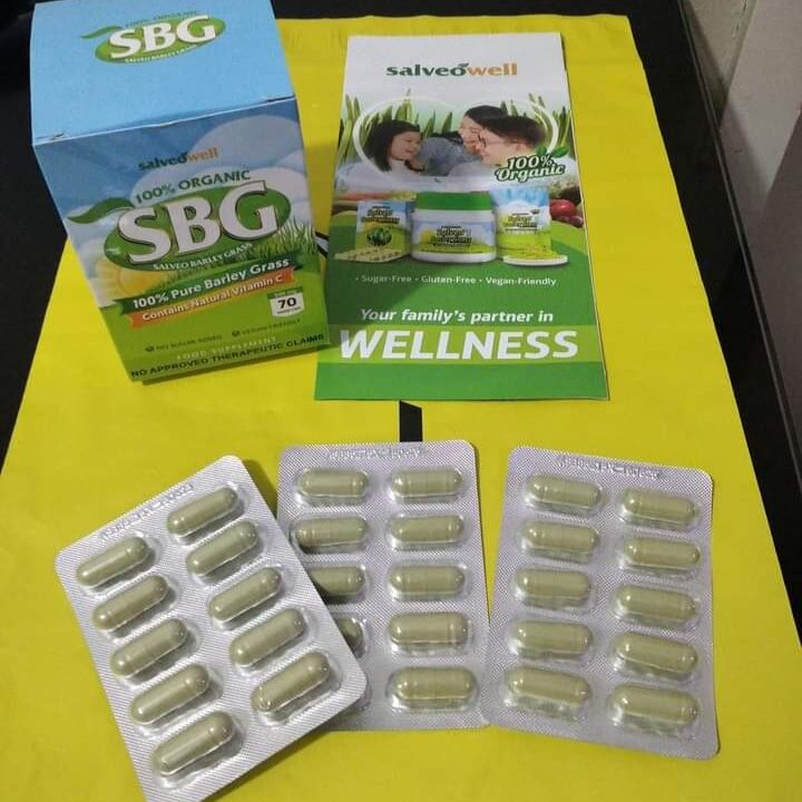 SALVEO Organic Barley Grass Capsules - 30 pcs