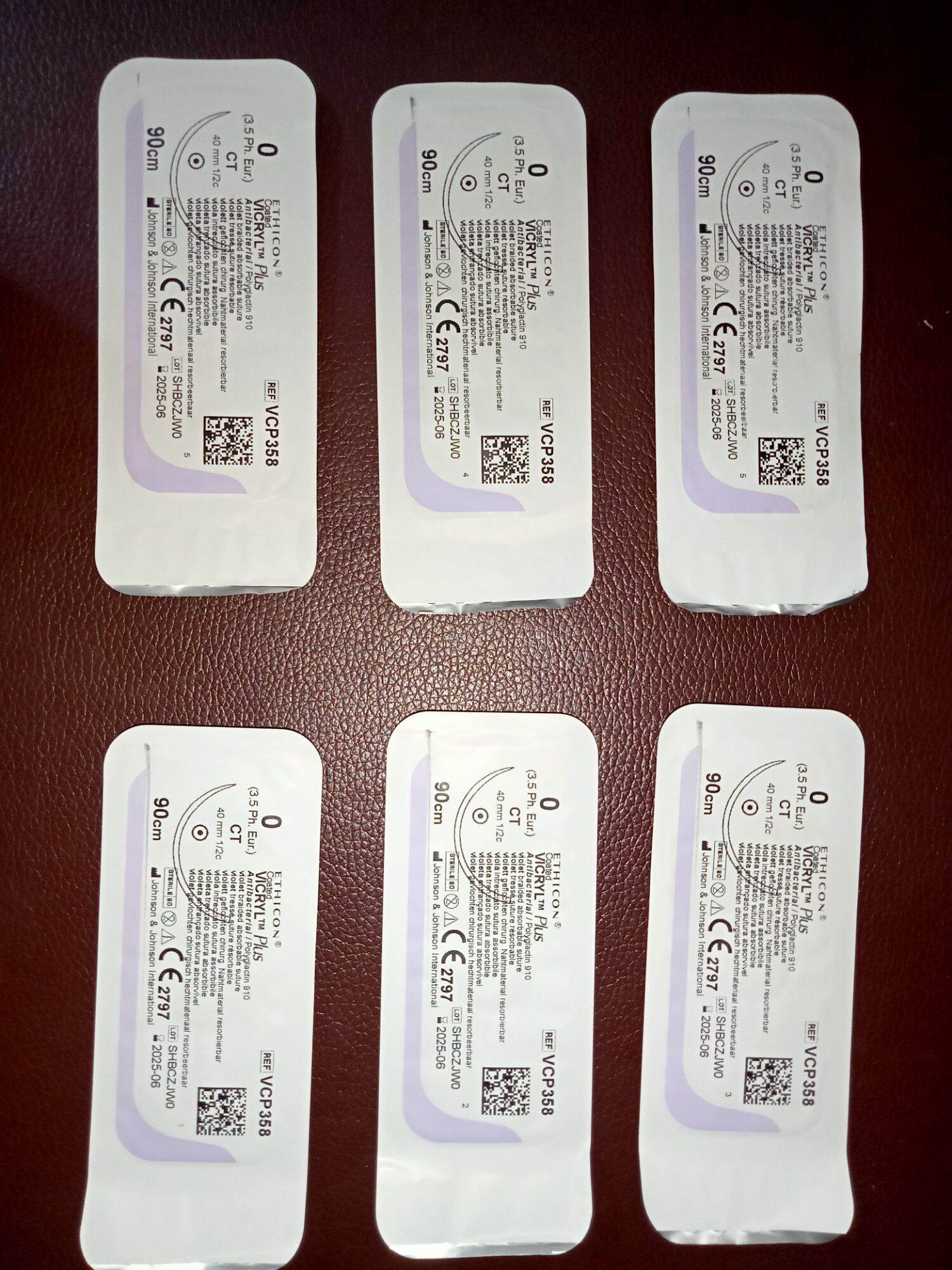 VICRYL 0 Round. 