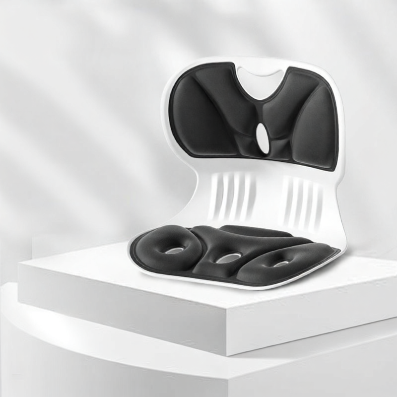 Ergonomic Lumbar Support Cushion Posture Correction Backrest