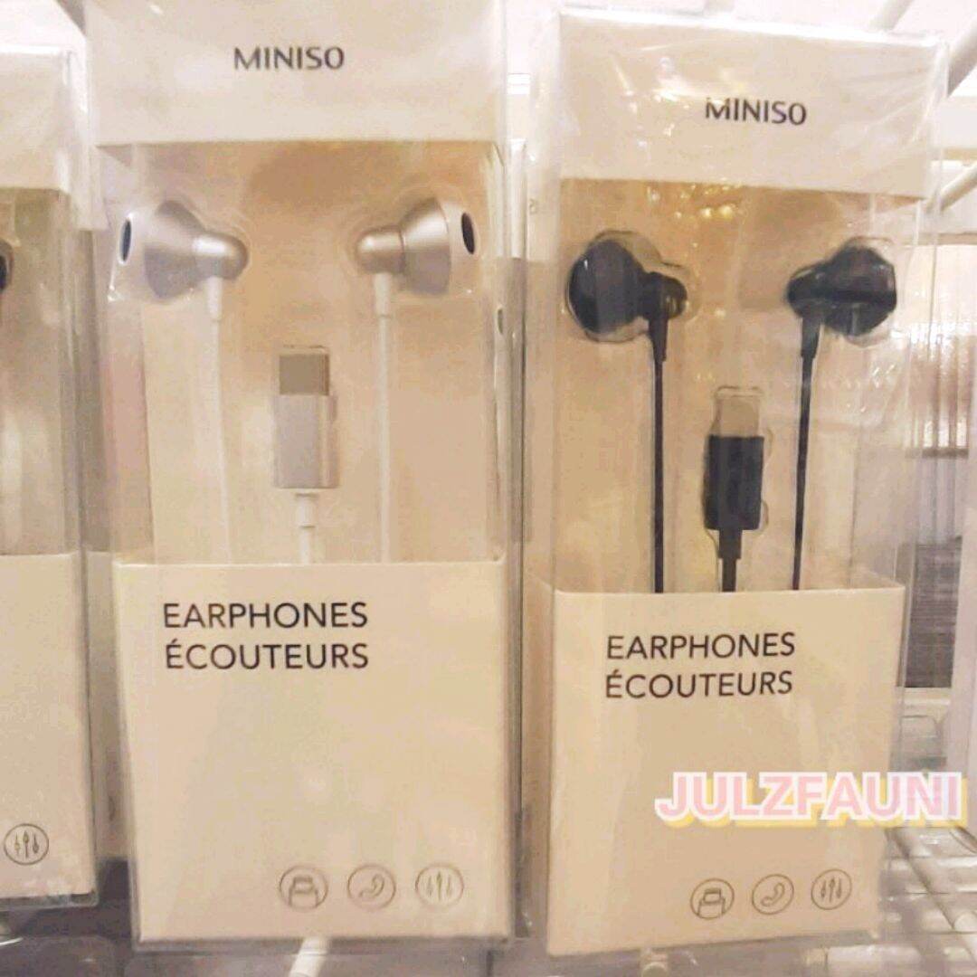 Miniso type c online earphones