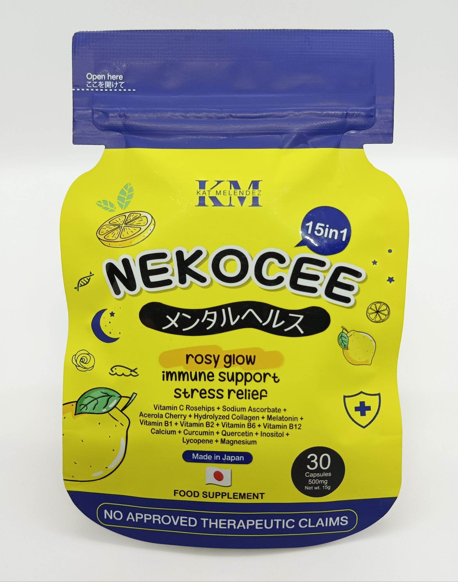 Nekothione 9in1 and Nekocee by Kat Melendez -Whitening, Anti Aging