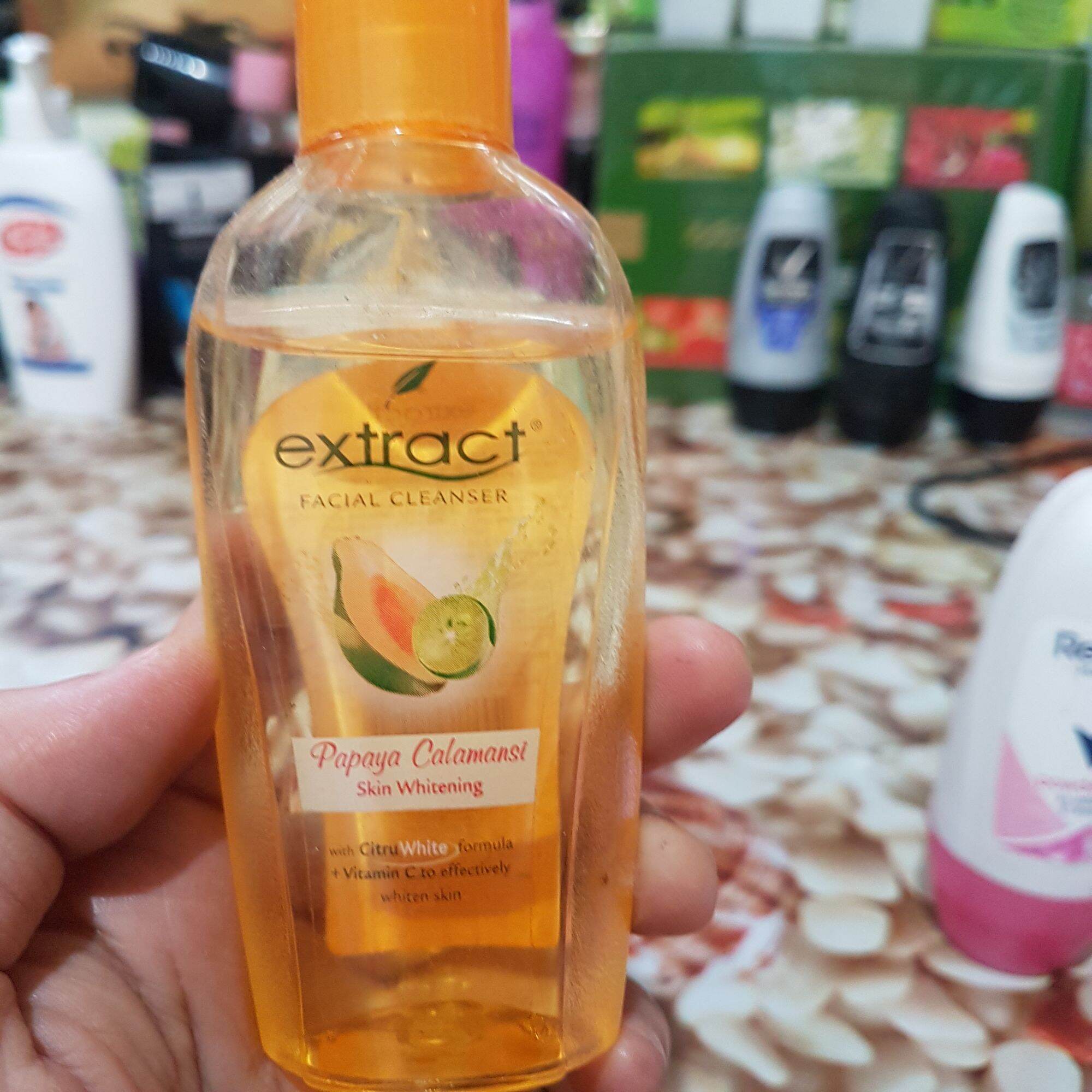 70 Off extract facial cleanser papaya calamansi skin whitening