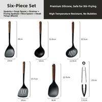 CAROTE | Silicone Non-Stick Heat-Resistant Kitchen Utensils Set