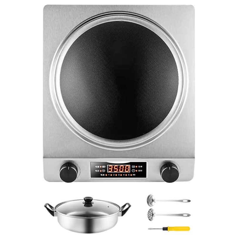 Fierce Fire Hemisphere Concave Induction Cooker 3500W Household